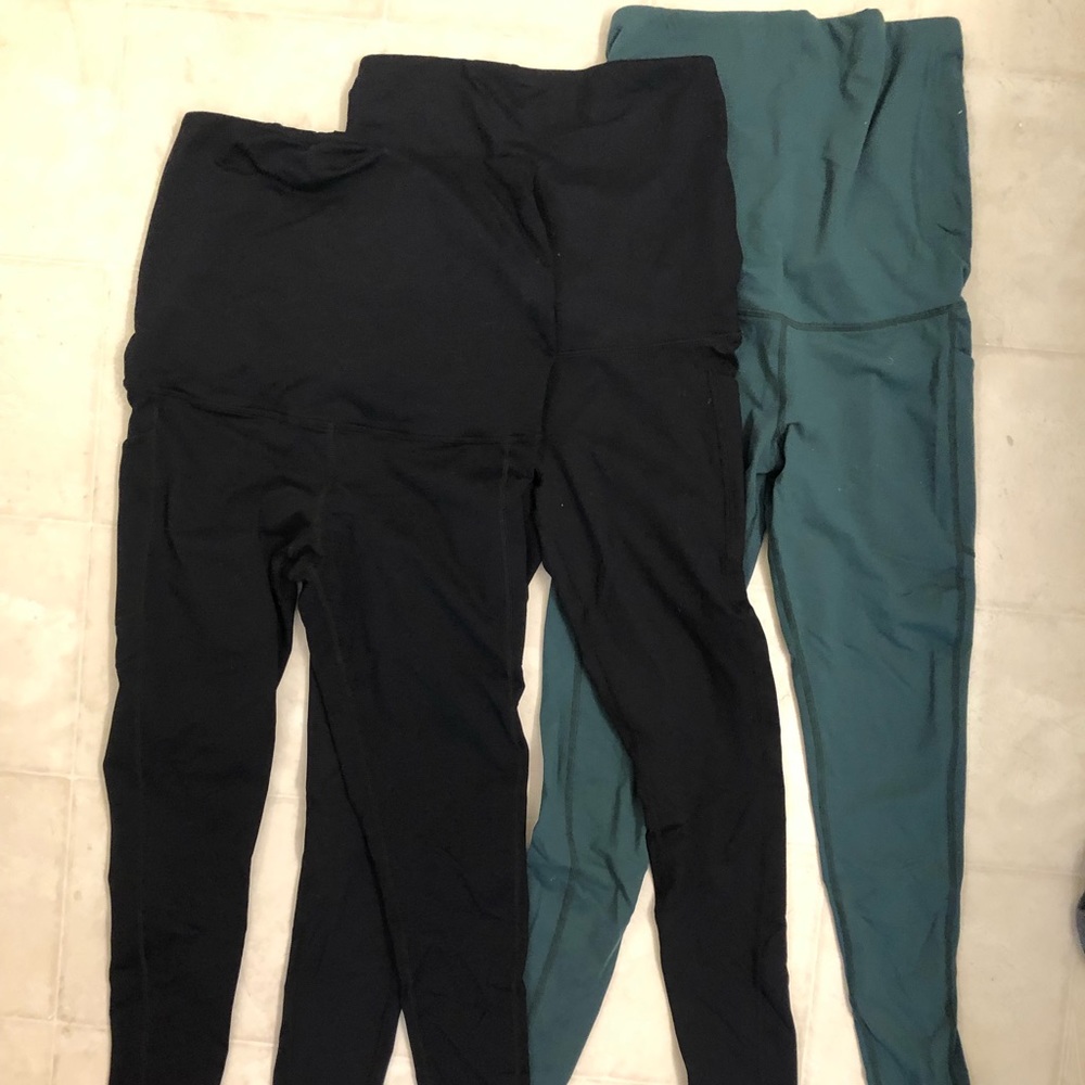 Senita small maternity workout leggings